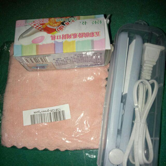 Mesin Penyegel Kantong Plastik Mini Portable Untuk Travelling