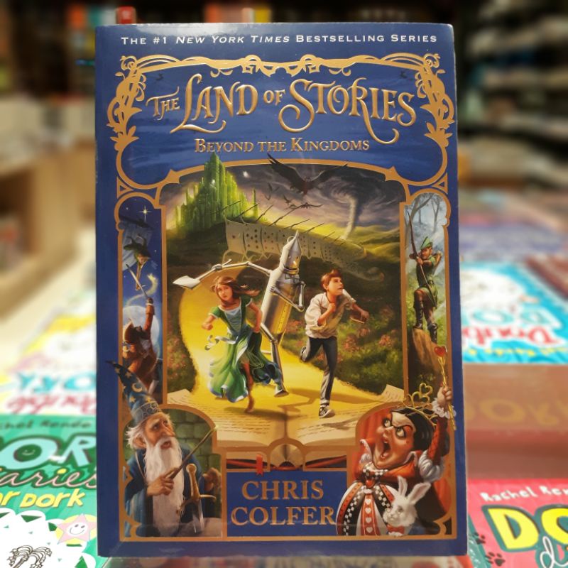 THE LAND OF STORIES:  BEYOND THE KINGDOM BY CHRIS COLFER