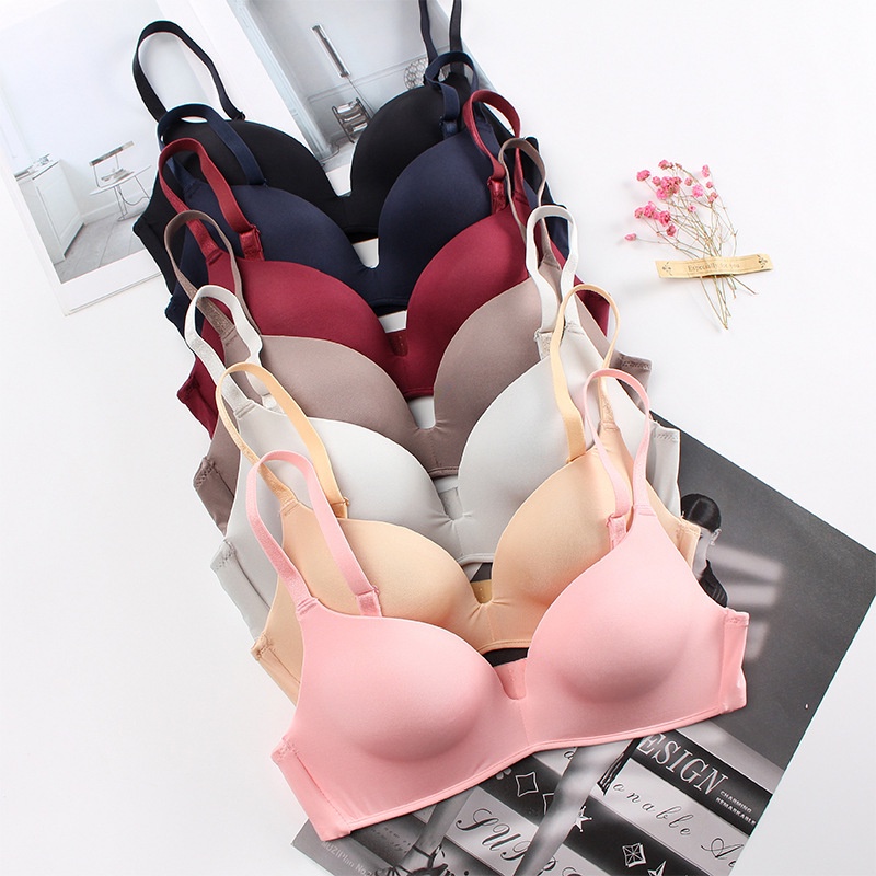 push up bra Pakaian Dalam Wanita Tipis Nirkabel One-Piece  203