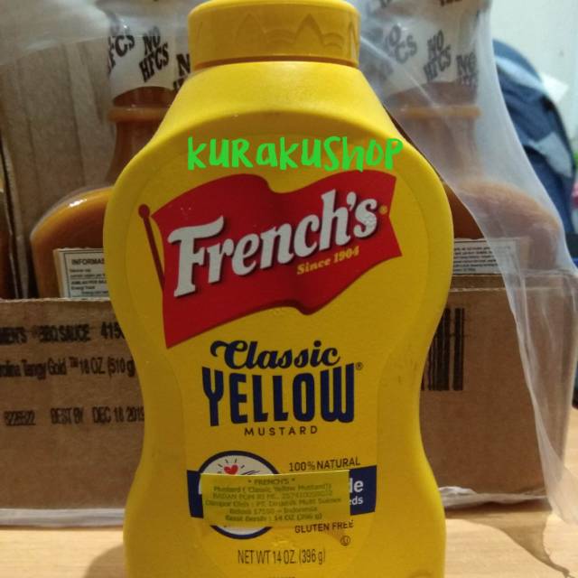 

french's classic yellow mustard 14 oz