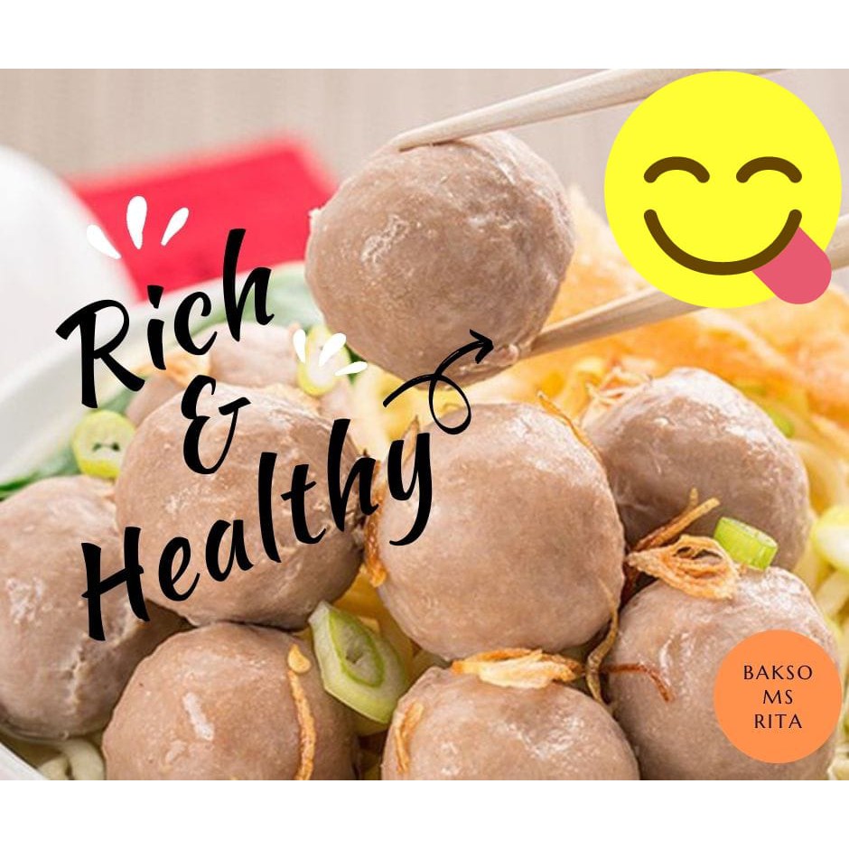 

bakso sapi asli premium merek ms rita ( kualitas hotel dan restoran )