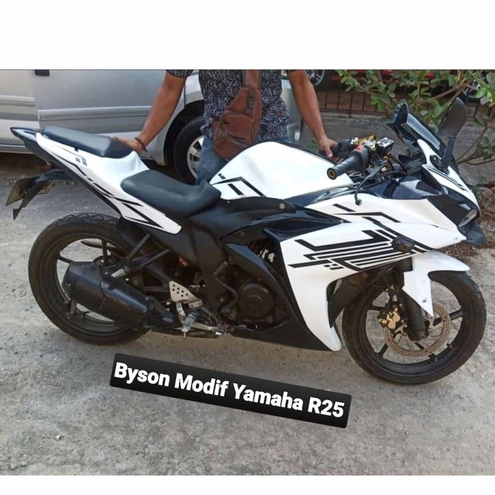 FULL FAIRING R25 UNTUK VIXION BYSON CB150 CBR150 VERZA R15 CUSTOM 01