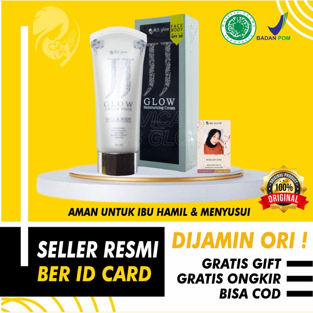 [SELLER RESMI] JJ GLOW MS GLOW SUNSCREEN TERMURAH SUNBLOCK MS GLOW ORIGINAL