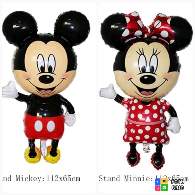 BALON KARAKTER MICKEY MINNIE MOUSE