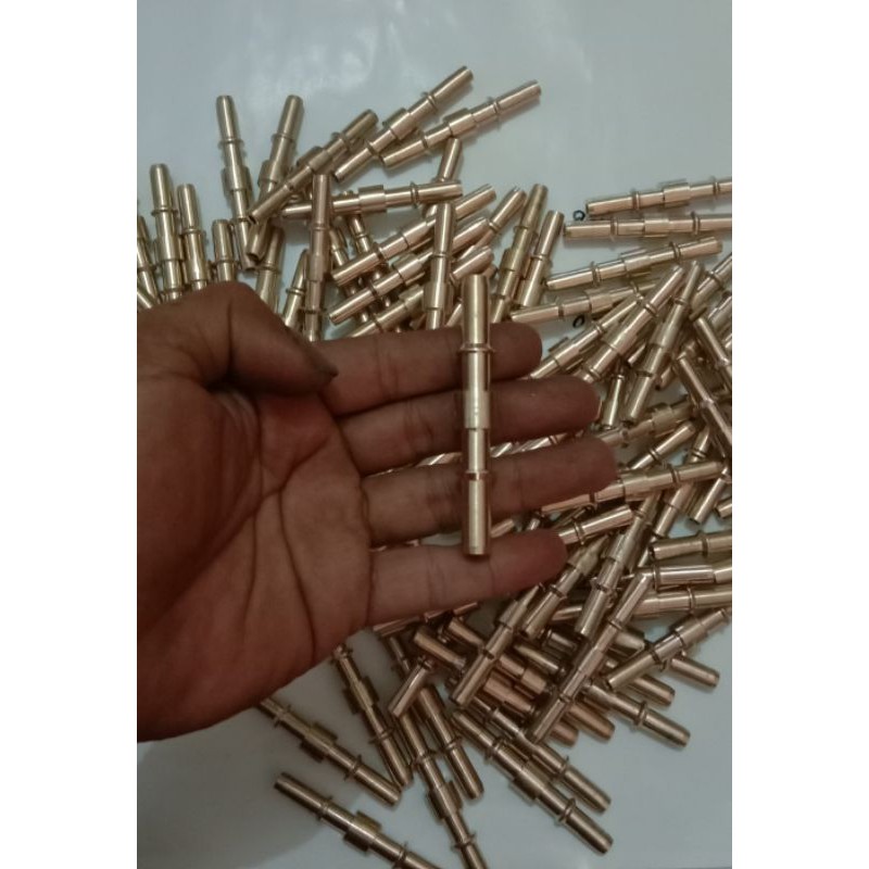 Nepel bolak balik sambungan selang injeksi ukuran 8mm x 8 mm