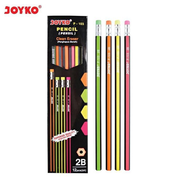 PENSIL JOYKO 2B/ pensil 2b 12 pcs