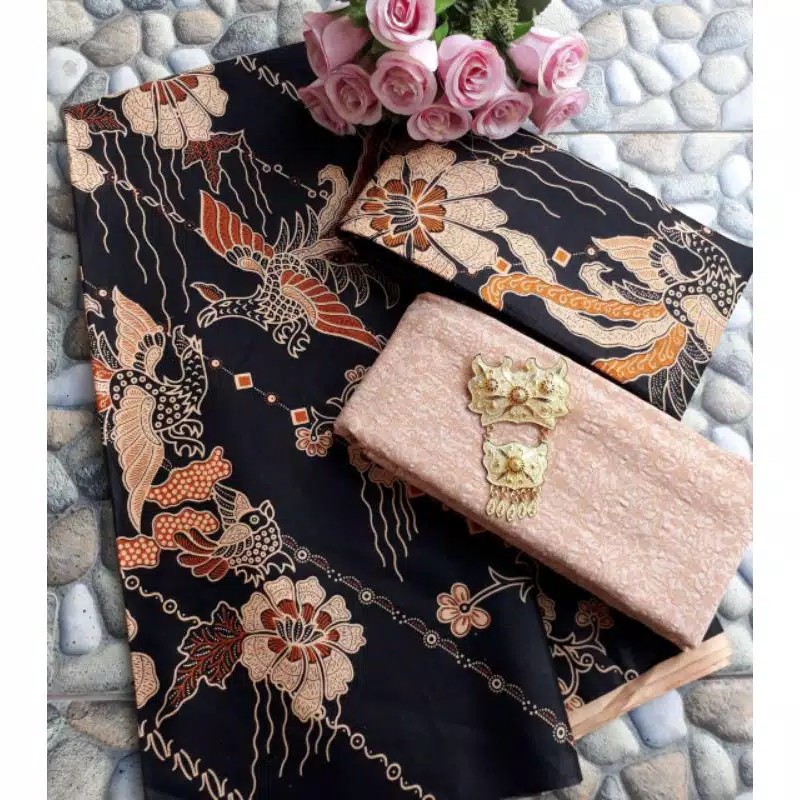 Kain Batik Katun Kain Batik Sogan Soga Kain Batik Meteran Murah Kain Batik Pekalongan Kupu