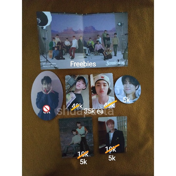 Semicolon Photocard Hoshi & Scoups cimumu
