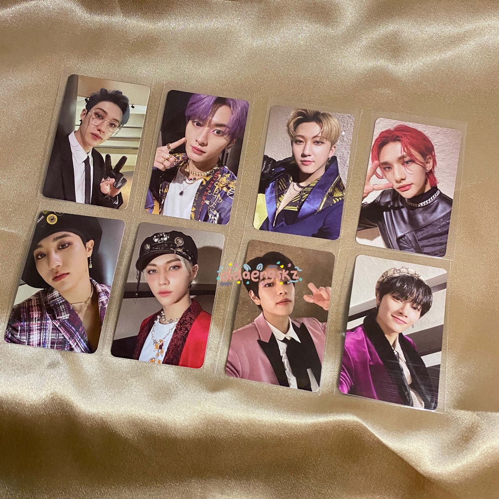 stray kids oddinary jewel case photocard pc [bang chan lee know changbin hyunjin han felix seungmin 
