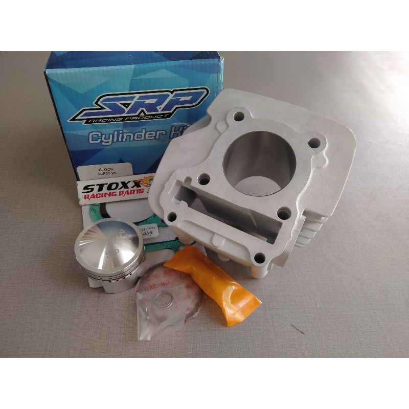 BLOK KERAMIK 55.25 JUPITER Z 110 5TP PISTON FORGED SRP 130CC boring seher
