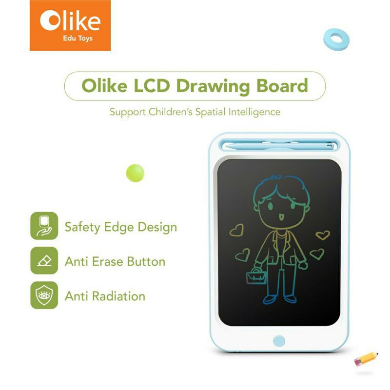 Olike LCD Drawing Board Garansi Resmi