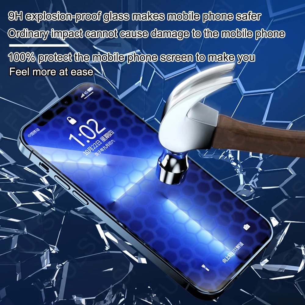 GORILLA TEMPERED GLASS SCREEN PROTECTOR ANTI SPY PRIVACY / CLEAR GLOSSY - FOR IPHONE 7 7+ 8 8+ SE 2 X XS XR XS MAX 11 12 13 14 PRO MAX 14+ PLUS