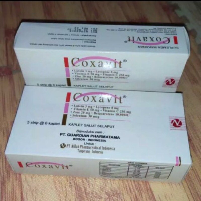 Coxavit Vitamin dan Suplemen Kesehatan isi 30 kaplet