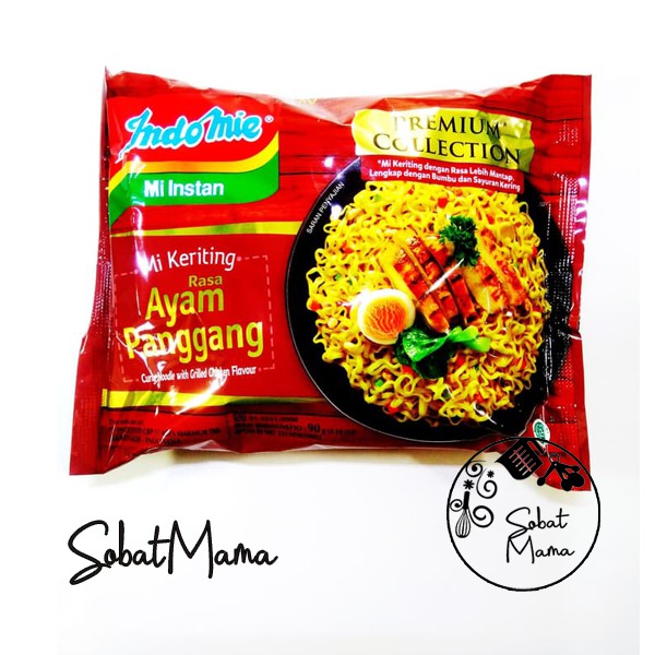 

Indomie keriting ayam panggang 90gr (1dus isi 20bks)