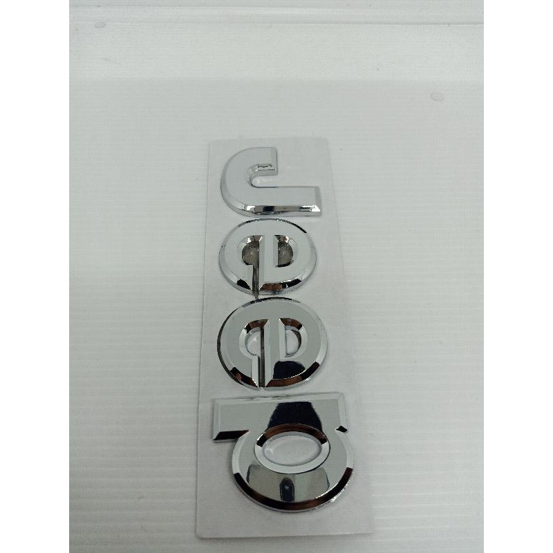 Logo Emblem stiker huruf Lambang tulisan Jeep chrome model pisah