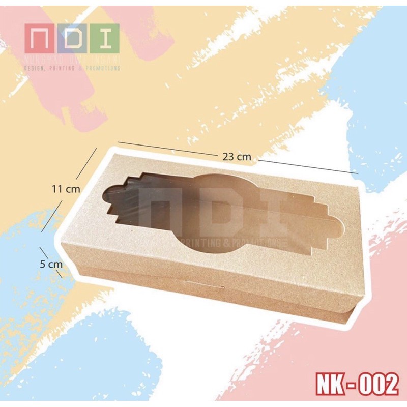 

DUS BOX PACKAGING BAHAN KRAFT COCOK UNTUK BOX KUE HARGA 1 PAK (ISI 20pcs)Uk. 23x11x5cm