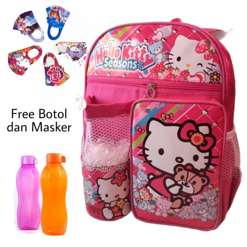 tas mixue viral - tas ransel anak cewek GRATIS botol dangantungan tas - ransel sekolah anak tk dan sd - tas anak perempuan