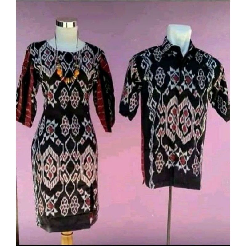 couple etnik tenun troso