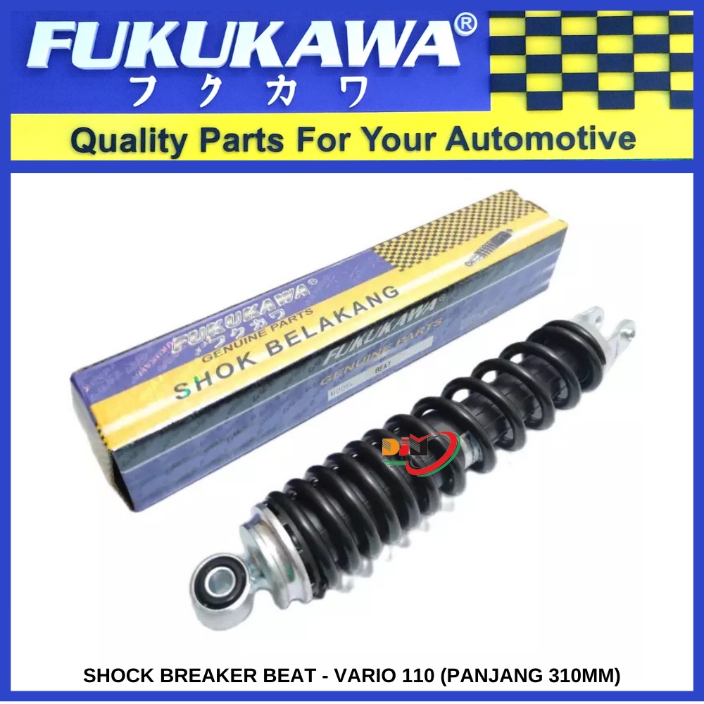 FUKUKAWA Shockbreaker Honda Vario 110 Karbu Beat Karbu Ukuran 305mm