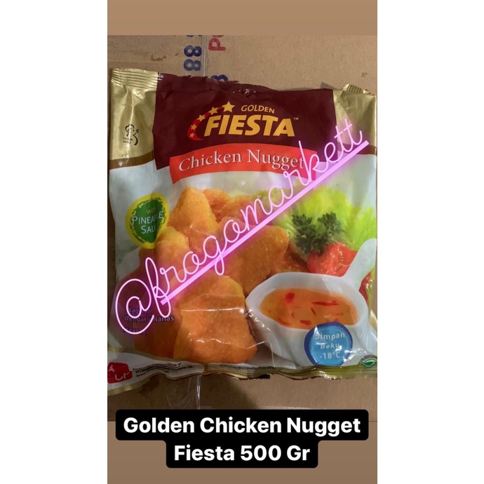 

PROMO Golden Chicken Nugget Fiesta 500Gr MURAH