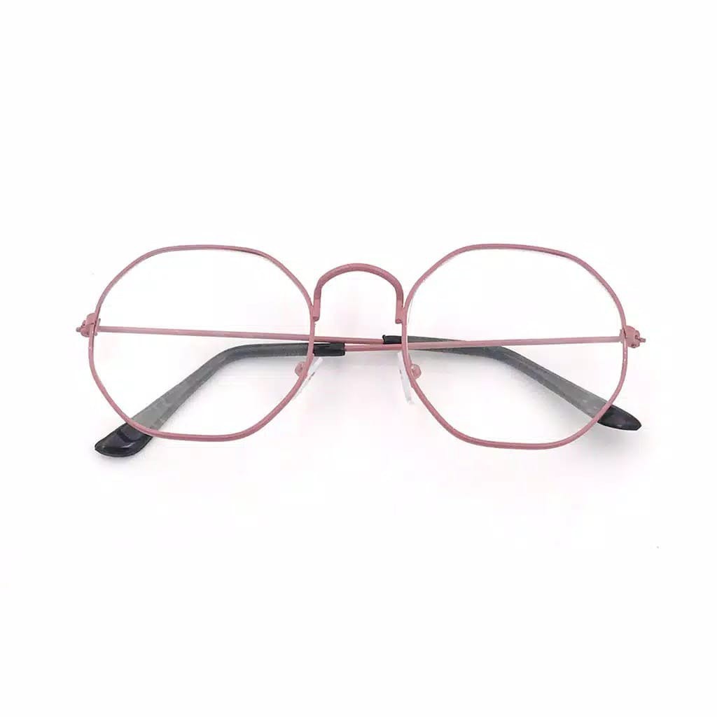 ♥TMALL88♥ Frame Lensa Kacamata Fashion Pria&amp;Wanita New Fashion Rowling New Sunglasses KM37