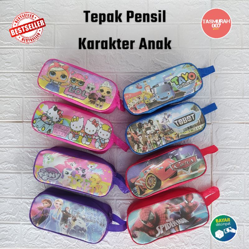 

Tepak Pensil Kotak Karakter Anak Murah