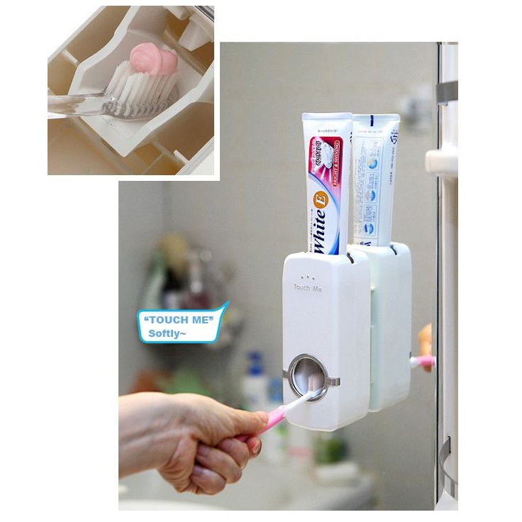 BABEE  - DISPENSER ODOL DAN TEMPAT SIKAT GIGI/ PENJEPIT TOOTHPASTE TOOTHBRUSH