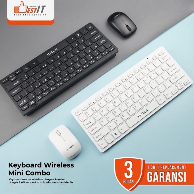 Keyboard Wireless Combo Mouse