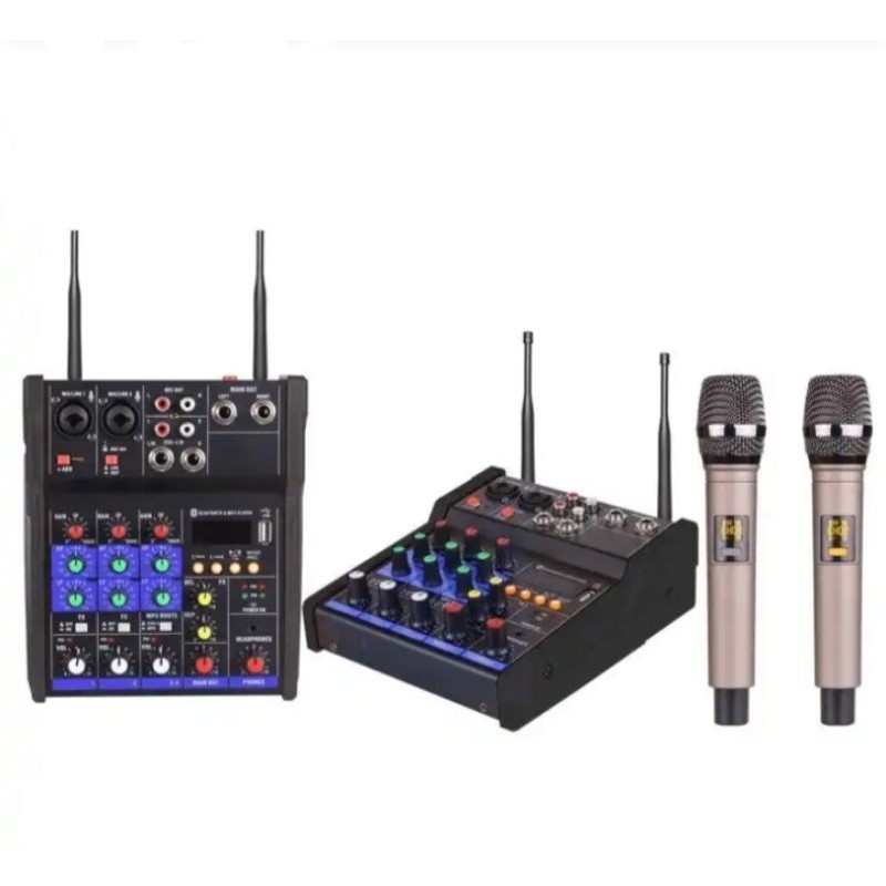 Jual YAMAHA MIXER+MIC WIRELESS G4 Shopee Indonesia