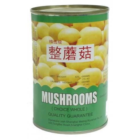

campignon whole mushroom / jamur kancing kaleng campignons 425gr