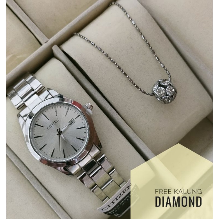 BISA COD✅Jam Tangan ALBA Anti Air Paket Kalung Titanium-R1