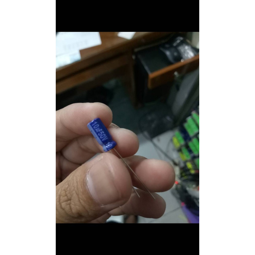 New elco 10uf 50v panasonic