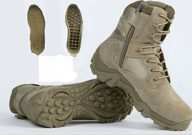 Bestseller Sepatu Tactical Delta 8Inc Gurun Sepatu Delta Army Militer