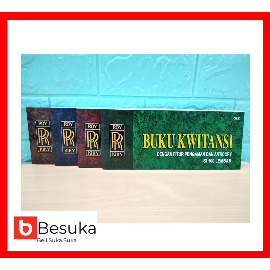 

BUKU KWITANSI 100 KIKY