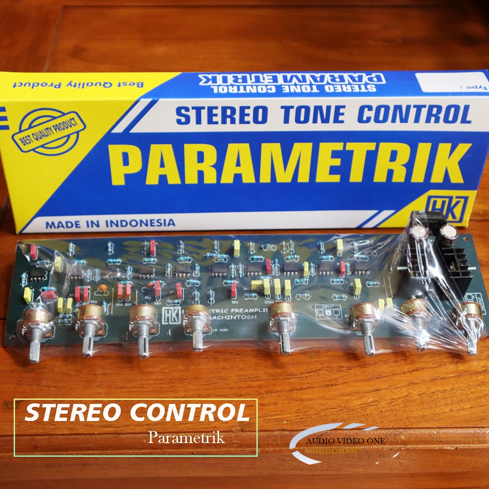 Parametrik Stereo Tune Control HK Preamplyfier Machintosh
