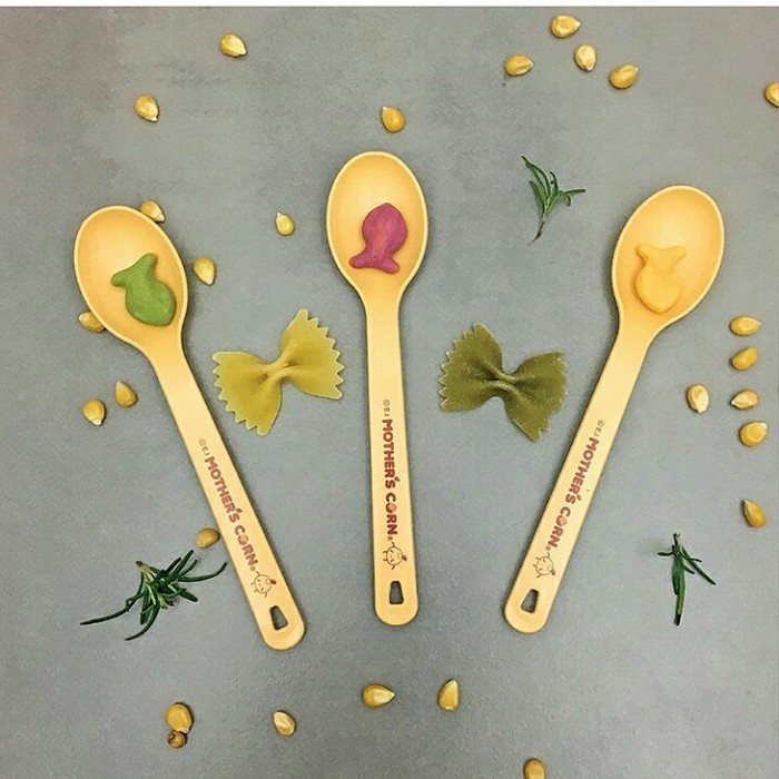 Makassar! Cutie Spoon Set / Sendok Bayi Mother's Corn