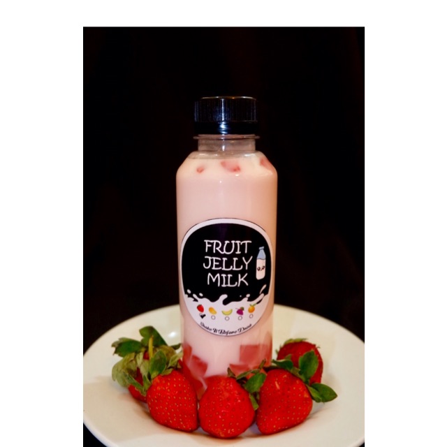 

Strawberry Jelly Milk