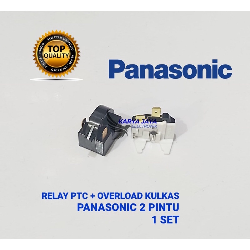 Relay Ptc Overload Kulkas Panasonic 2 pintu