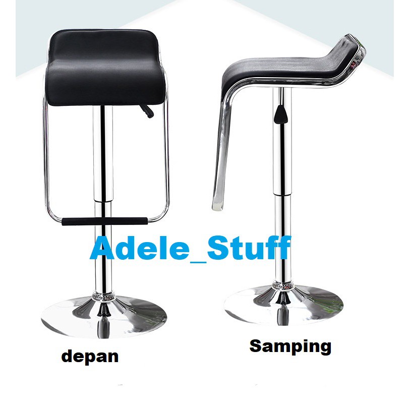 Kursi Bar Hidrolis IMPORT / Kursi Cafe / BarStool kotak-2