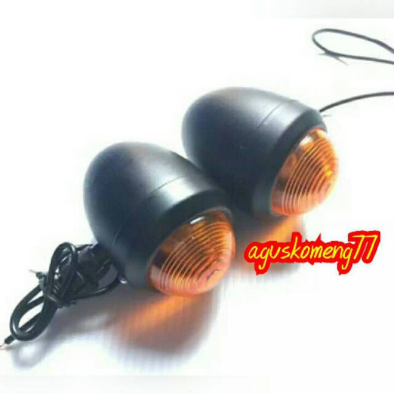 lampu sen bulat variasi motor universal