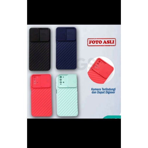 Redmi 9T 9 T Silikon Case Camera Protector Slide Pelindung Kamera