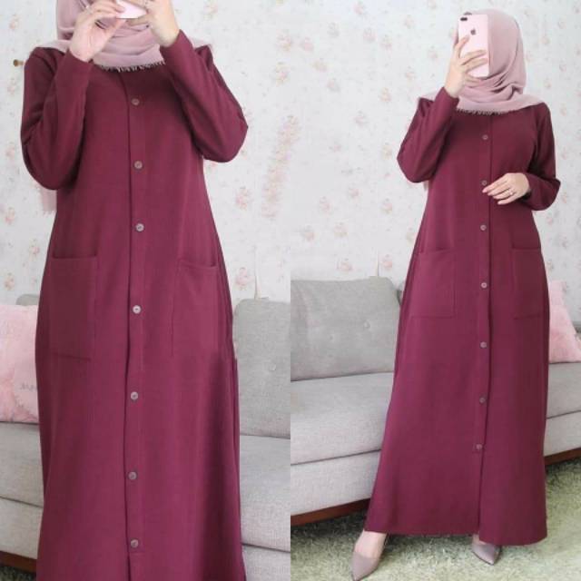 Gamis murah / gamis trendy /gamis elegan