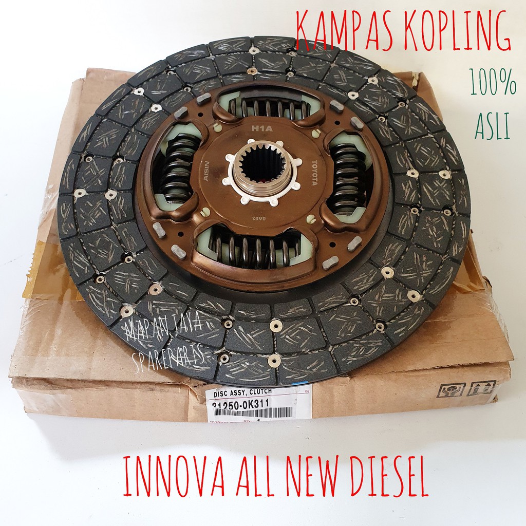 ORI KOPLING SET KOMPLIT - INNOVA REBORN DIESEL 2016-2022