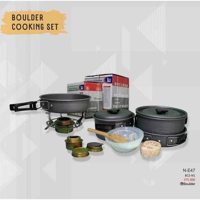 Cooking set boulder