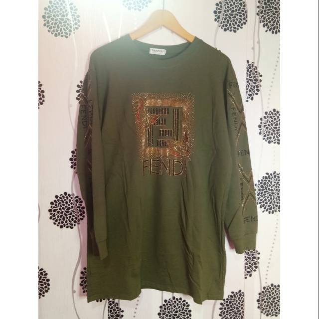 Tunik Tiramisu kaos import untuk wanita