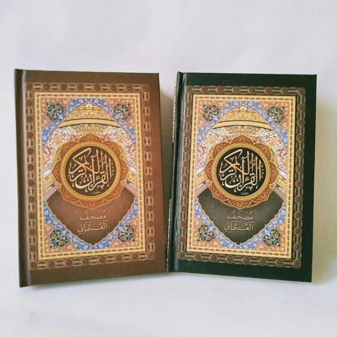READY-STORE MUSHAF MADINAH AL QURAN UTSMANI HC USTMANI TIMUR TENGAH A6