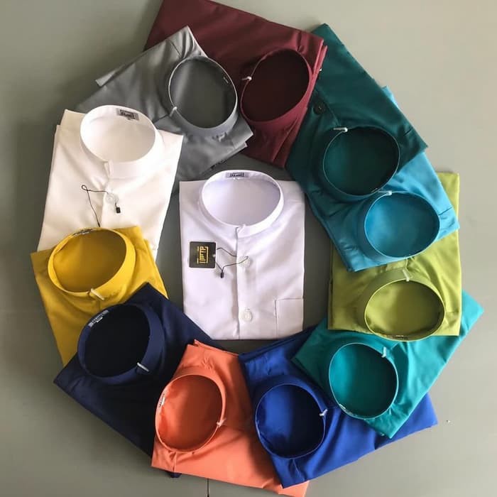 Baju Koko AsSunnah Ammu Bin Syech model Habib