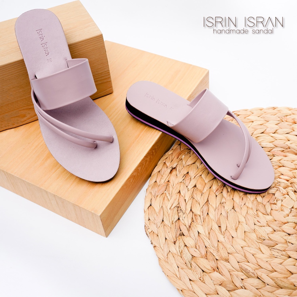 ISRIN ISRAN ORIGINAL AMAI Sendal Slip On Wanita Teplek