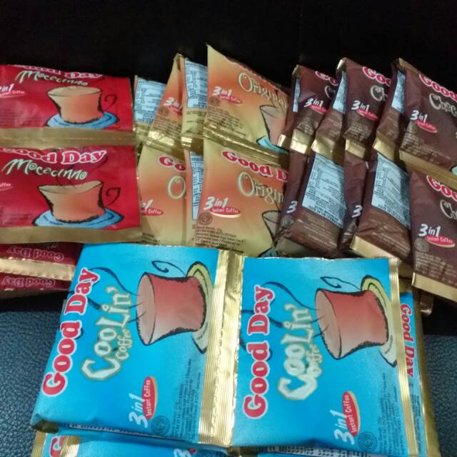 

KOPI GOOD DAY 3IN1 1RENTENG @10PCS
