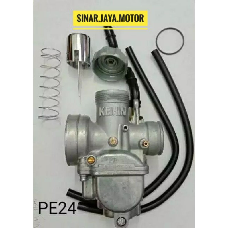 PAKET KARBULATOR PE GAS SPONTAN DAYTONA BESI / KARBU PE 28 PE 26 PE 24